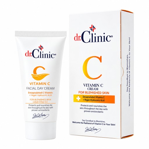 كريم دكتور كلينيك بفيتامين C للبشرة المتصبغة – 50 مل Dr.Clinic Vitamin C Cream For Blemished Skin – 50 ml