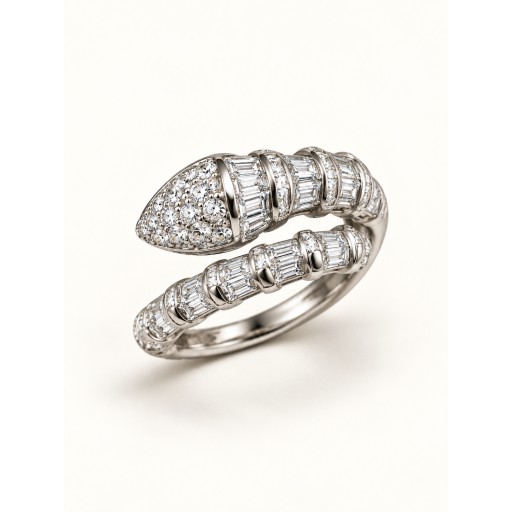 خاتم نسائي من الفضة الايطاليه Women’s Italian Sterling Silver 925 Ring