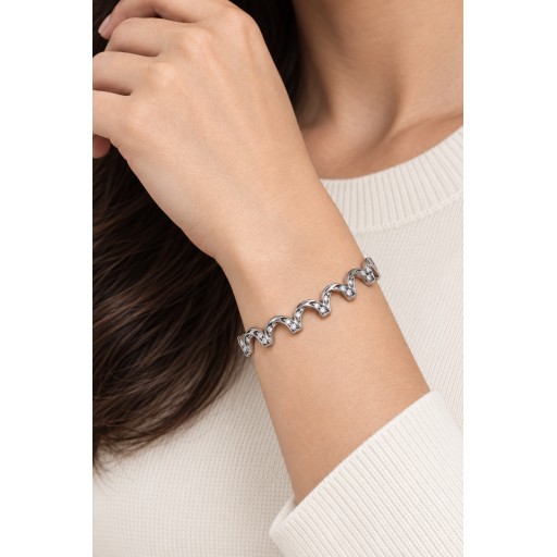سوار نسائي من الفضة الايطاليه Women’s Italian Sterling Silver 925 Bracelet