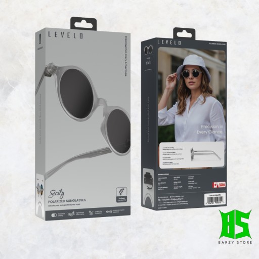 نظارة ليفيلو سيسيلي الشمسية المستقطبة Levelo Sicily Polarized Sunglasses (Matte)
