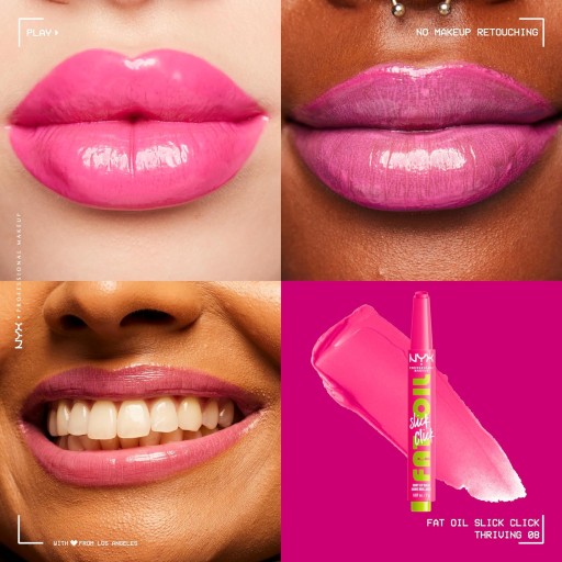 مكياج نيكس الاحترافي - فات أويل سليك كليك NYX PROFESSIONAL MAKEUP Fat Oil Slick Click