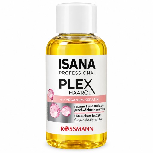 زيت إيسانا بروفيشنال بليكس للشعر بالكيراتين النباتي ISANA Professional PLEX Haaröl mit veganem Keratin