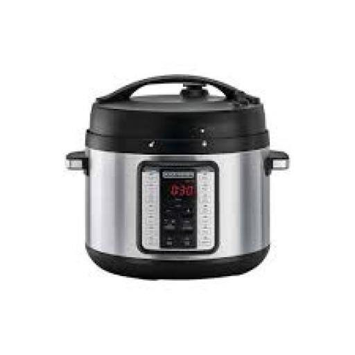 قدر ضغط كهرب 10 لتر بلاك ان ديكر Black & Decker 10 Liter Electric Pressure Cooker