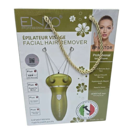 جهاز  إزالة شعر الوجه والجسم من إنزو ENZO Professional Facial & Body Hair Remover