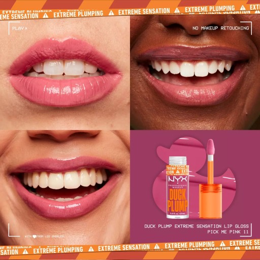 كلوس دوك من نيكس لتكبير الشفاه NYX Duck Plump High Pigment Plumping Lip Gloss