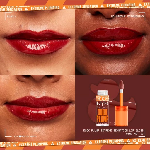 كلوس دوك من نيكس لتكبير الشفاه NYX Duck Plump High Pigment Plumping Lip Gloss