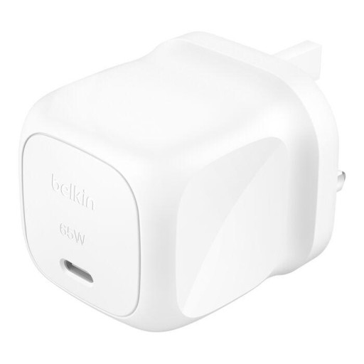 بوست جارج شاحن حائط مدمج بمنفذ يو إس بي-سي بقدرة ٦٥ واط BoostCharge Compact USB-C Wall Charger 65W