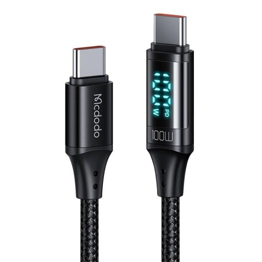 mcdodo Mcdodo Mc Digital Hd c-c Data Cable 100W black power: 100w
