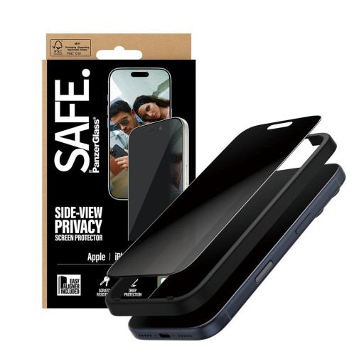 لاصق شاشة بفلتر خصوصية للايفون 17 برو Privacy Glass - Ultra Wide Fit
