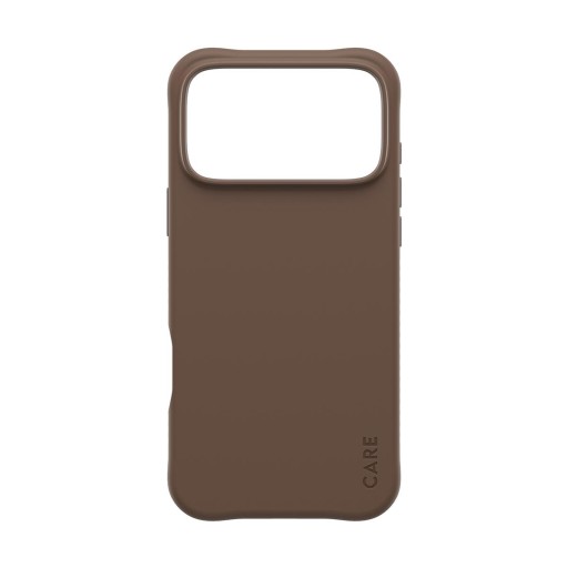 كفر عصري بلون سامبا إسبريسو مع دعم MagSafe للايفون 17 برو ماكس CARE by PanzerGlass® Fashionable Case Samba Espresso w. MagSafe iPhone 17 Pro Max