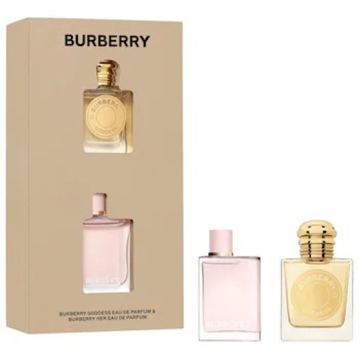 كت عطر بربري BURBERRY Mini Her & Goddess Perfume Duo Set