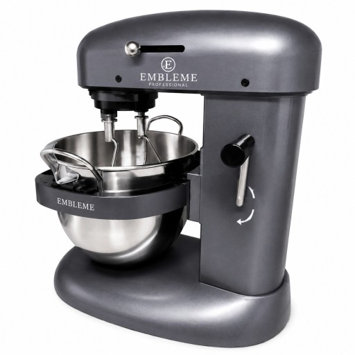 عجانة كهربائية صناعية 10 لتر  امبليوم EM SMCL Embleme 10-Liter Industrial Electric Dough Mixer