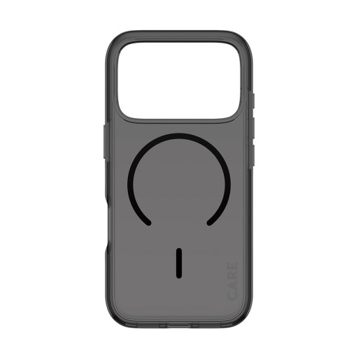 كفر فاخر Urban Explorer Smokey مع حلقة MagSafe سوداء للايفون 17 برو CARE by PanzerGlass® Flagship Case Urban Explorer Smokey w. Black MagSafe iPhone 17 Pro