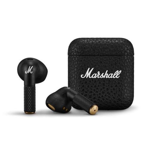 سماعات مارشال اللاسلكية Minor IV المانعة للضوضاء Marshall Minor IV Wireless Noise Canceling Earbuds Black