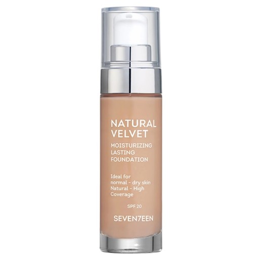 كريم أساس مرطب يدوم طويلاً Natural Velvet Moisturizing Lasting Foundation