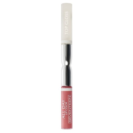 حمرة سائلة ثابتة مع ملمع للشفاه All Day Lip Color And Lip Gloss