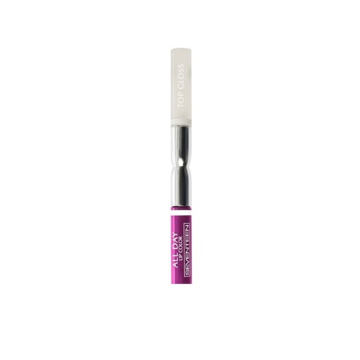 حمرة سائلة ثابتة مع ملمع للشفاه All Day Lip Color And Lip Gloss