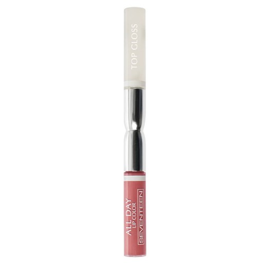 حمرة سائلة ثابتة مع ملمع للشفاه All Day Lip Color And Lip Gloss