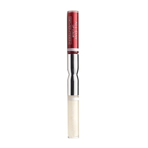 حمرة سائلة ثابتة مع ملمع للشفاه All Day Lip Color And Lip Gloss