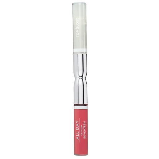 حمرة سائلة ثابتة مع ملمع للشفاه All Day Lip Color And Lip Gloss