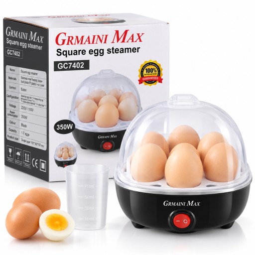 جهاز سلق البيض الكهربائي GRMAINI MAX Square Egg Steamer GC7402
