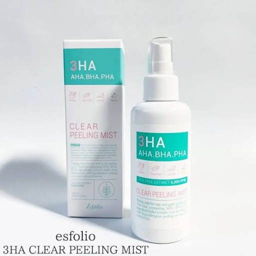 إسفوليو 3HA كلير بيلينغ ميست – 150 مل Esfolio 3HA Clear Peeling Mist