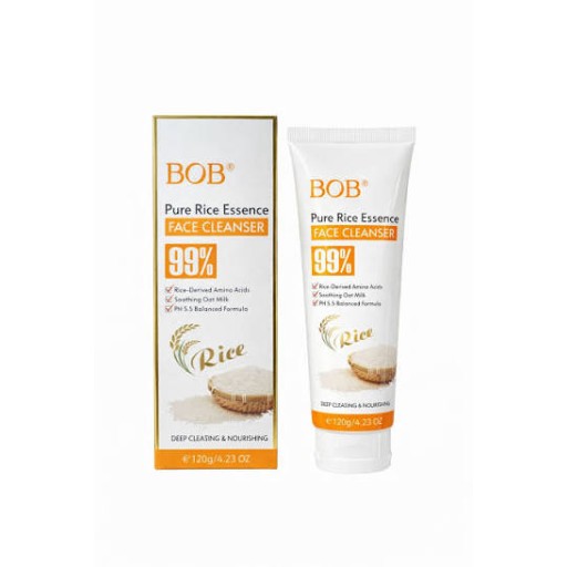غسول بشرة بخلاصة الارز bob pure rice cleanser