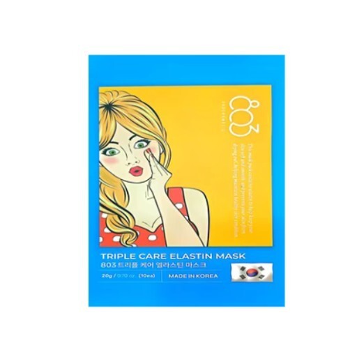 ماسك ورقي بالإيلاستين Triple Care Elastin Mask