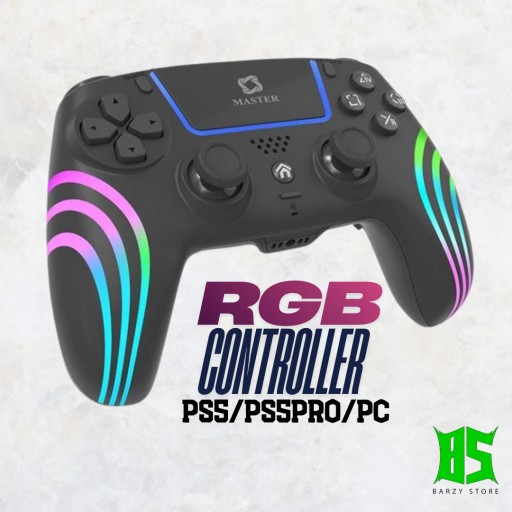 يد تحكم ماستر ار جي بي PS5 MASTER RGB Wireless Gaming Controller PS5