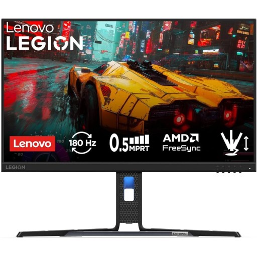 شاشة Lenovo Legion R24e قيمنك – 23.8 بوصة FHD IPS بتردد 180Hz وزمن استجابة 0.5ms Lenovo Legion R24e 23.8" FHD IPS 180Hz 0.5ms Gaming Monitor – Black