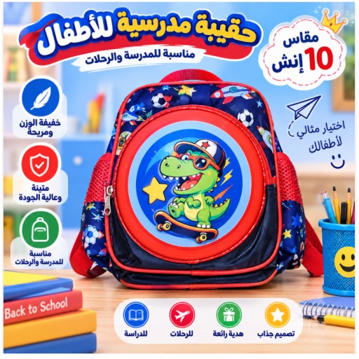 حقيبة مدرسية للأطفال Kids School Backpack