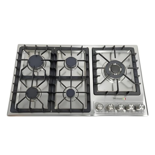 طباخ بلت ان ميلانو 5 مشاعل ستيل ايطالي الصنع  موديل ID-GS-5009 FFD Cooker Milano 90 CM