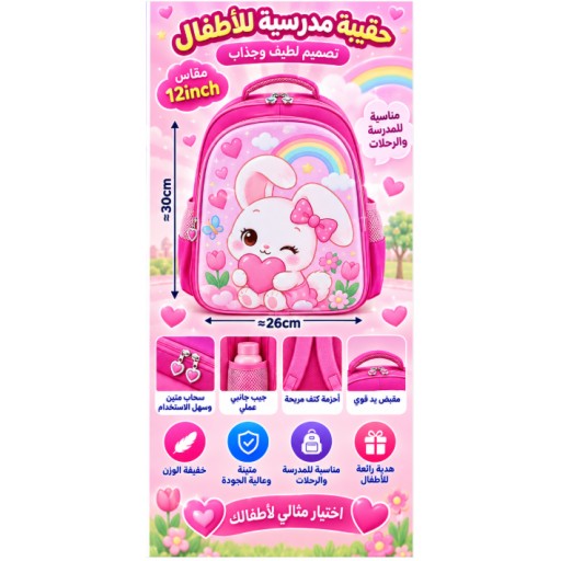 حقيبة مدرسية School Backpack