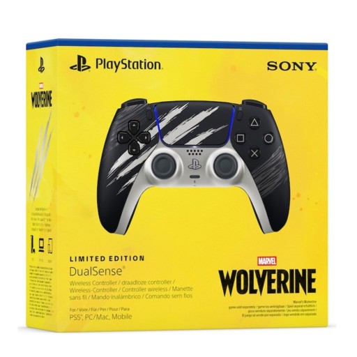 بلايستيشن PLAYSTATION 5 Dualsense Wireless Controller Marvel S Wolverine Limited Edition