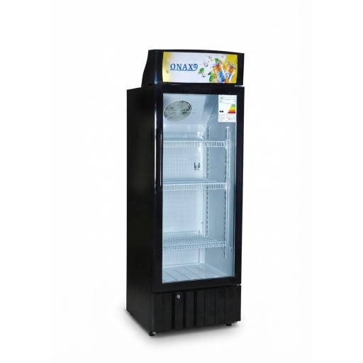 عارضة / ثلاجة عرض عمودية أوناكس (Onax) – سعة 14 قدم (275 لتر) Display / Vertical Showcase Refrigerator Onax – 14 cubic feet (275 liters)