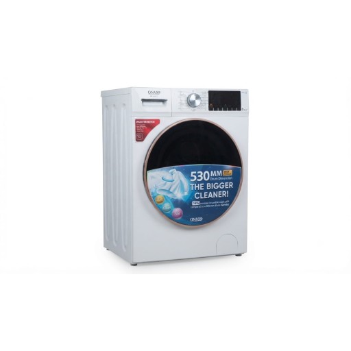 غسالة ملابس أونكس 15 كيلو (ONAX) أوتوماتيك أمامي موديل ONAX-WMFR-15W Onax 15kg  Washing Machine (ONAX) Front Load Automatic, Model ONAX-WMFR-15W