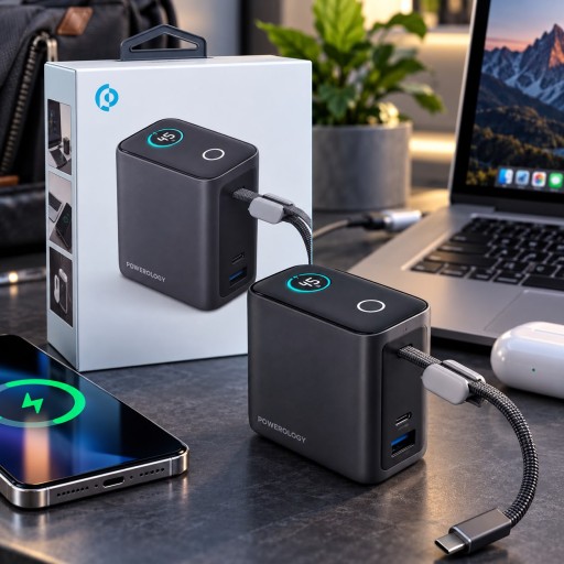 باورولوجي ميني باور بانك 15000mAh – شحن سريع 45W Powerology Mini Power Bank 15000mAh – 45W Fast Charging