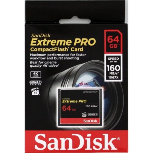SanDisk SanDisk Extreme Pro Compactflash 64GB