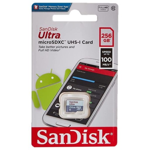 سان ديسك SanDisk Ultra Lite Microsdxc uhs-i 256GB