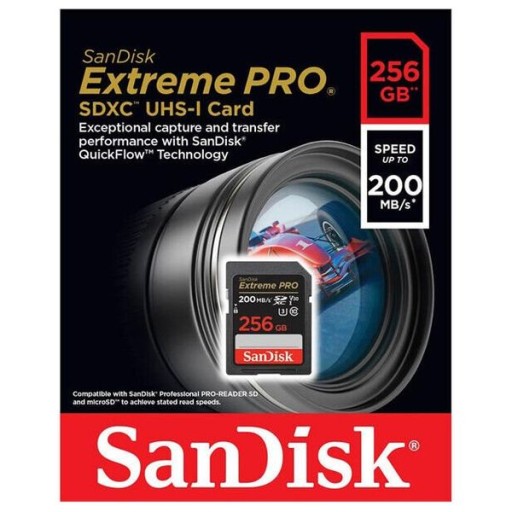 SanDisk SanDisk Extreme Pro Sdxc uhs-i 256GB