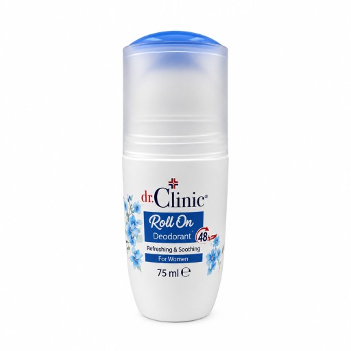 مزيل عرق رول أون دكتور كلينيك بلو 75 مل Dr. Clinic Blue Roll-On Deodorant 75 ml