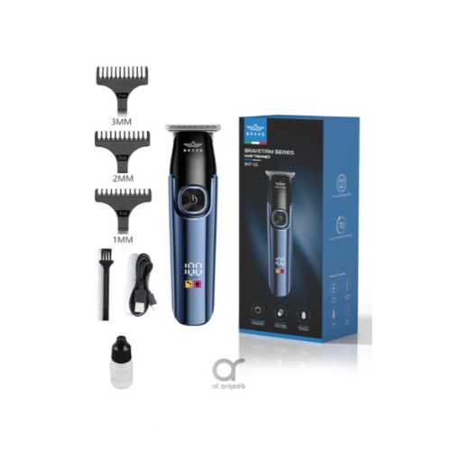 ماكينة تشذيب الشعر من Brave – الموديل BHT-02. Brave Hair Trimmer-BHT-02