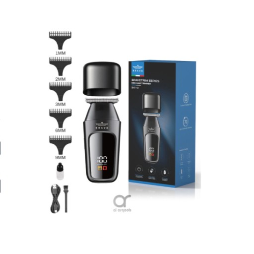 ماكينة حلاقة وتحديد شعر الرجال الصغيرة من Brave – BHT-01 Brave Mini Men's Hair Trimmer-BHT-01