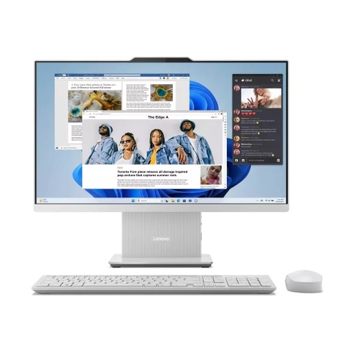كمبيوتر الكل في واحد لينوفو ايديا سنتر Lenovo IdeaCentre بشاشة 24 بوصة بمعالج Core i7-13620H ورسومات مدمجة وذاكرة 8GB DDR5 وم Lenovo IdeaCentre 24RH9 All in One Computer - 24 Inch - Core i7-13620H - Integrated Graphics - 8GB DDR5 - 512GB SSD NVMe - DO