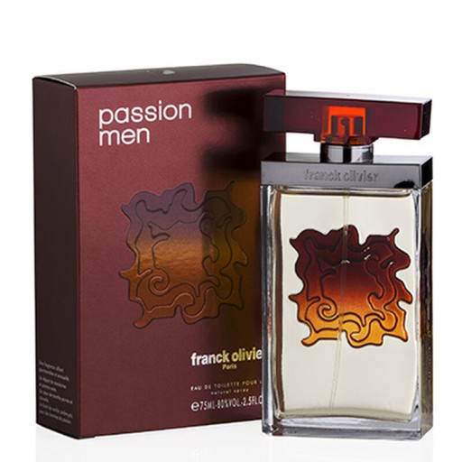 عطر فرانك أوليفييه باشيون بور لوي 75 مل ml 75 Franck Olivier EDT Spray Passion Pour Lui