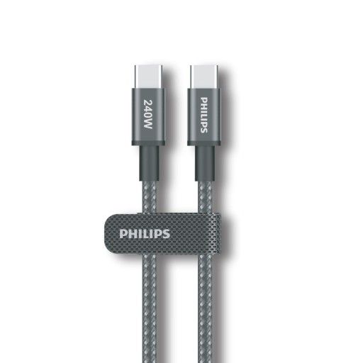 philips Philips DLC7030c 00 C To C Cable 240W 1m black size: 1m | power: 240w