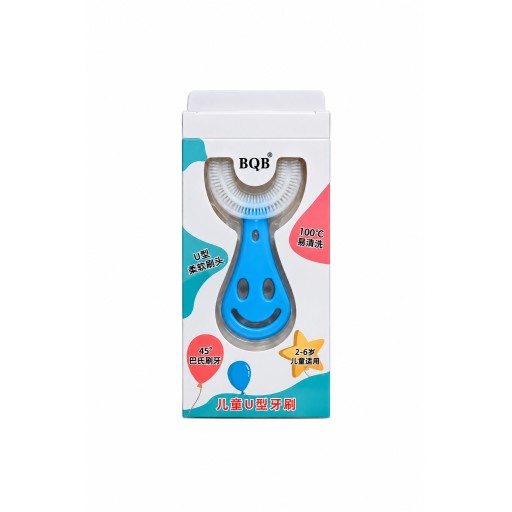 فرشاة أسنان أطفال بشكل U U-shaped children's toothbrush