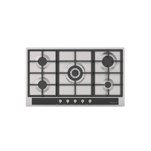 طباخ بلت ان 90*60 ستيل سويس مارك ستيل خط اسود 60x90 Built-in Cooker