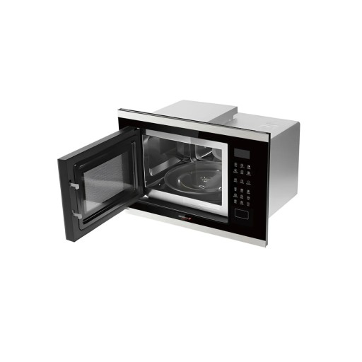 مايكرويف سويس مارك بلت ان 25 لتر اسود زجاج شواية Built-in microwave