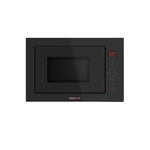 مايكرويف سويس مارك بلت ان اسود زجاج 25 لتر شوية Built-in microwave